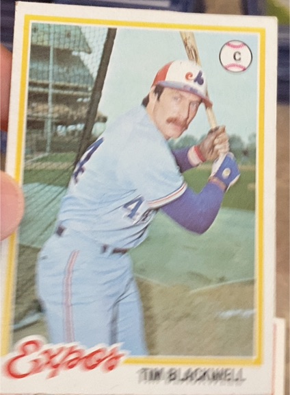 1978 Topps #449 Tim Blackwell — front