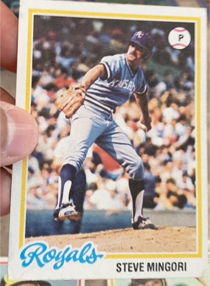 1978 Topps #696 Steve Mingori — front