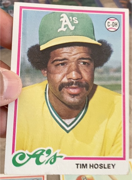 1978 Topps #261 Tim Hosley — front