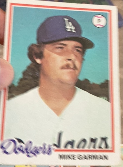 1978 Topps #417 Mike Garman — front