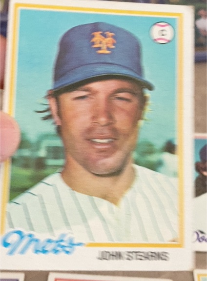 1978 Topps #334 John Stearns — front