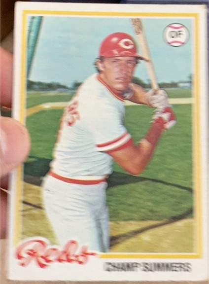 1978 Topps #622 Champ Summers — front