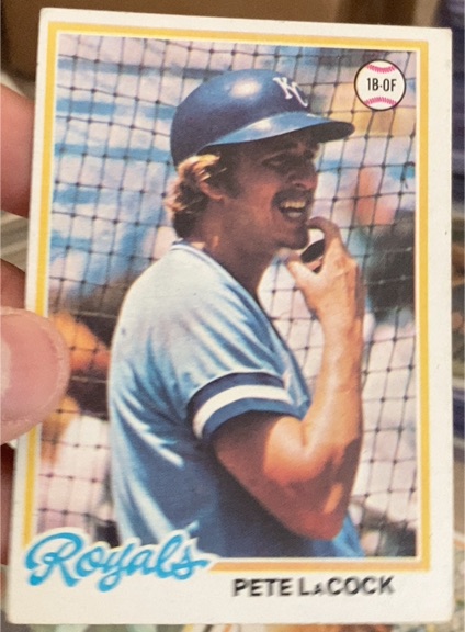 1978 Topps #157 Pete LaCock — front