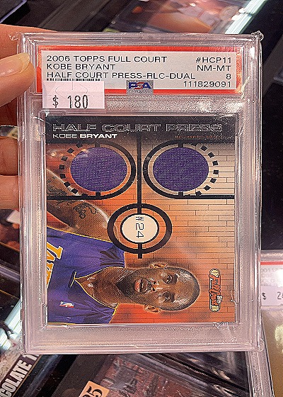 2006 Topps Full Court #HCP11 Kobe Bryant Half Court Press RLC Dual — front