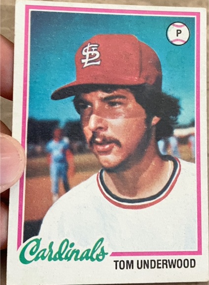 1978 Topps #531 Tom Underwood — front