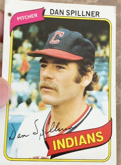 1980 Topps #38 Dan Spillner — front