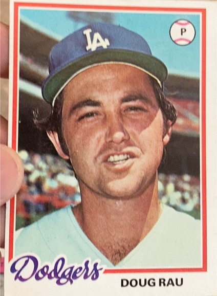 1978 Topps #641 Doug Rau — front