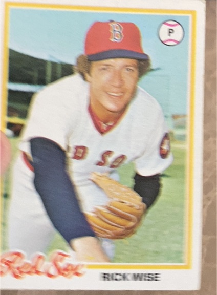 1978 Topps #572 Rick Wise — front