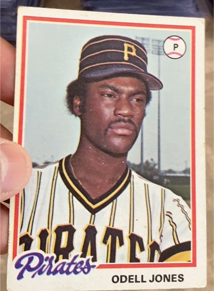 1978 Topps #407 Odell Jones — front