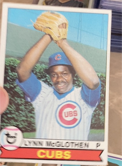 1979 Topps #323 Lynn McGlothen — front