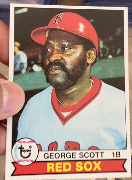 1979 Topps #645 George Scott — front