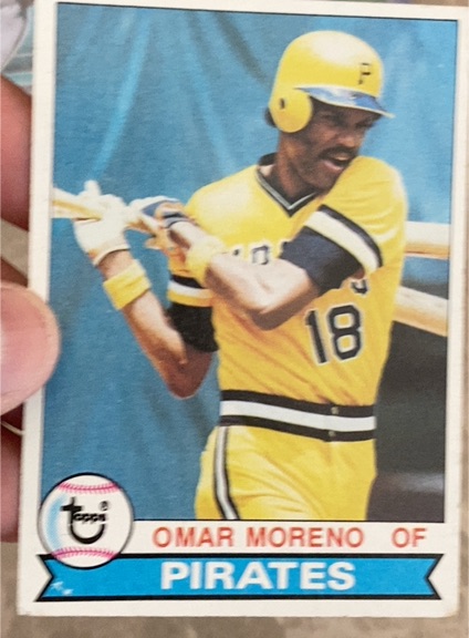 1979 Topps #607 Omar Moreno — front