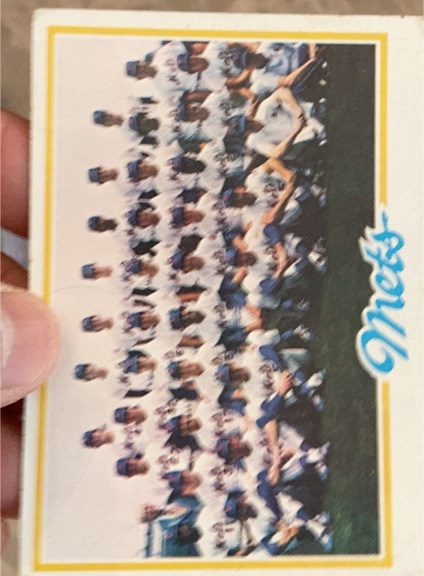 1978 Topps #356 New York Mets Team — front