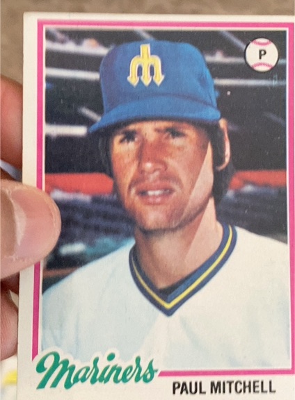 1978 Topps #558 Paul Mitchell — front