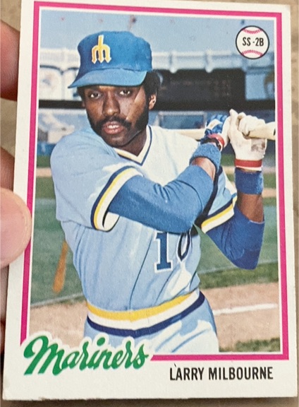 1978 Topps #366 Larry Milbourne — front