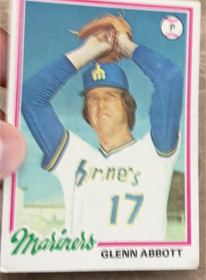1978 Topps #31 Glenn Abbott — front