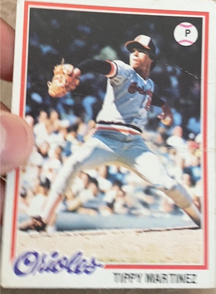 1978 Topps #393 Tippy Martinez — front