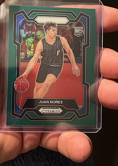 2024 Panini Prizm Draft Picks #36 Juan Nuñez — front