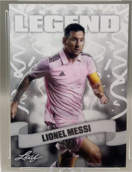 2023 Leaf Prized Legend #12 Lionel Messi — front