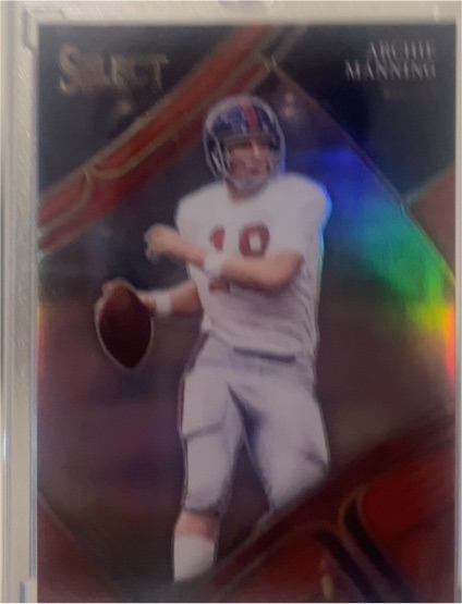 2007 Bowman Chrome Refractor #BC173 Eli Manning Giants — front