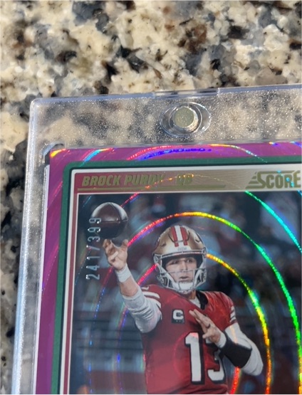 2023 Score #241 Brock Purdy — front