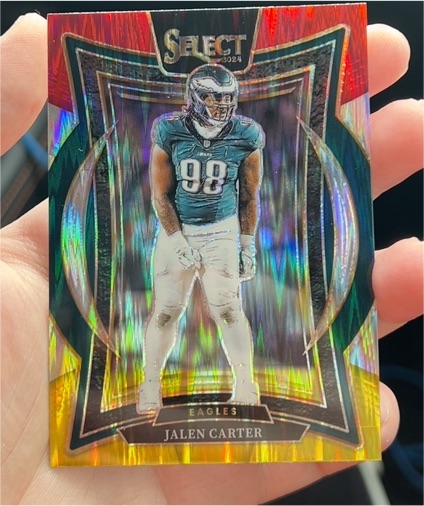 2024 Panini Select #65 Jalen Carter — front