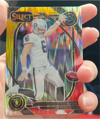 2024 Panini Select #203 AJ Cole — front