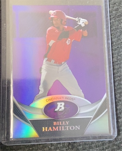 2011 Bowman Platinum #BPP38 Billy Hamilton — front