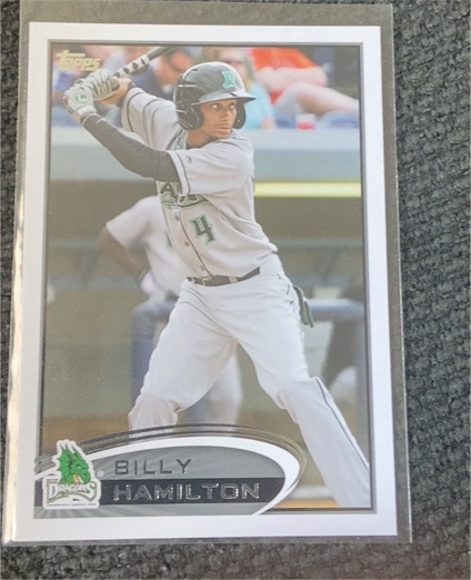 2012 Topps #641 Billy Hamilton — front