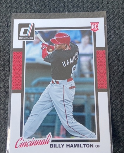 2014 Donruss #281 Billy Hamilton — front