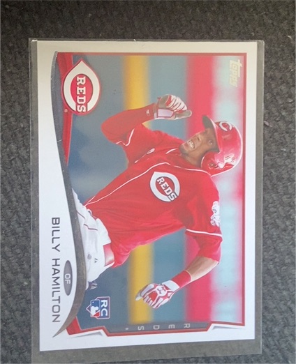 2014 Topps #36 Billy Hamilton — front
