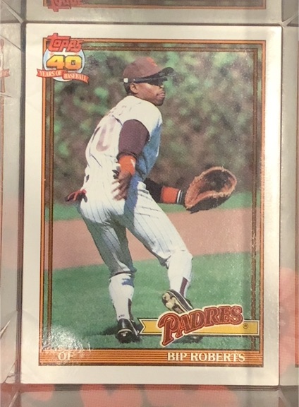1991 Topps #538 Bip Roberts — front
