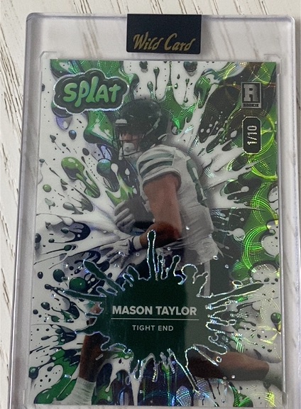2025 Wild Card Splat Mason Taylor — front