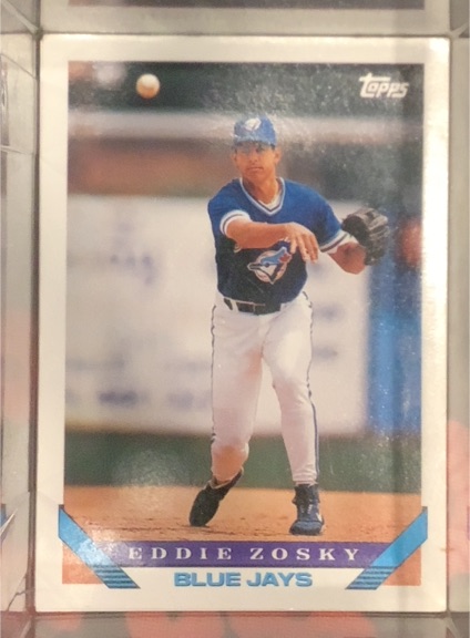 1993 Topps #689 Eddie Zosky — front
