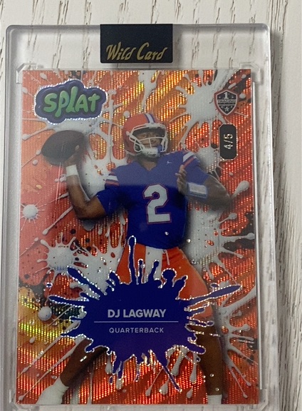 2025 Wild Card Splat #DJ Lagway — front