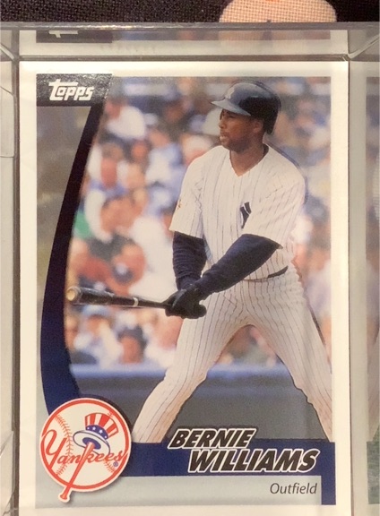 1993 Topps #300 Bernie Williams — front