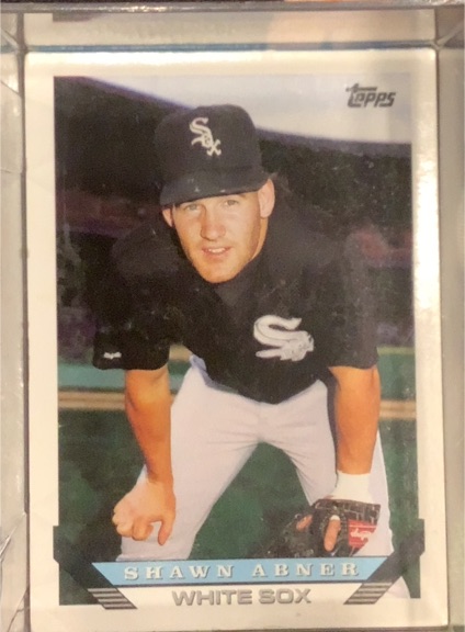 1993 Topps #582 Shawn Abner — front