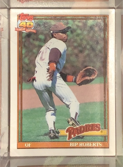 1991 Topps #538 Bip Roberts — front