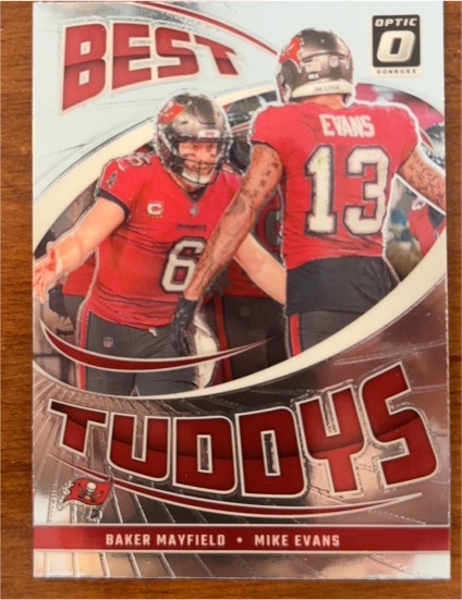 2024 Panini Donruss Optic #6 Baker Mayfield / Mike Evans Best Tuddys — front