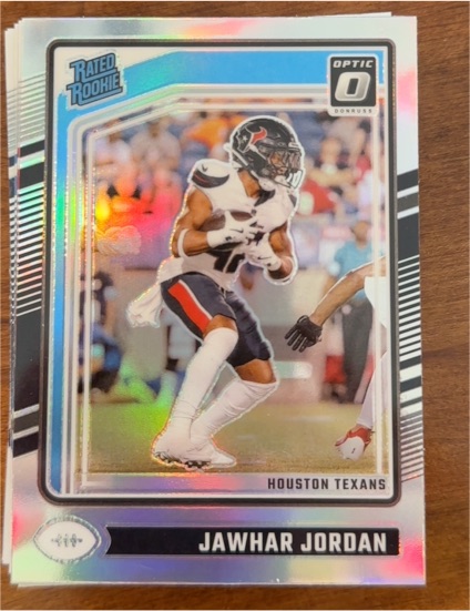 2024 Donruss Optic #247 Jawhar Jordan — front
