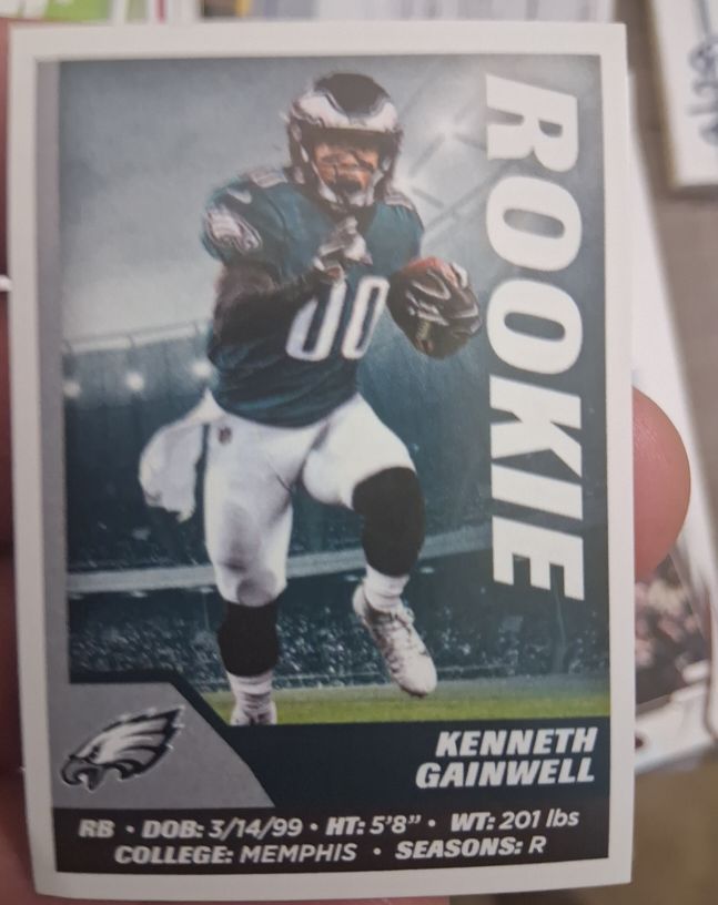 2021 Panini NFL Sticker & Card Collection Kenneth Gainwell Rookie — front