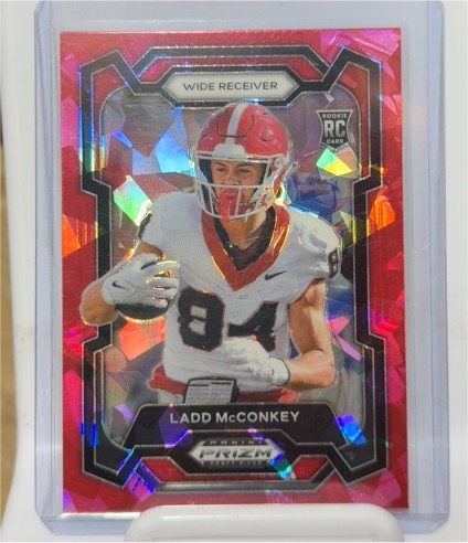 2024 Panini Prizm Draft Picks #180 Ladd McConkey — front