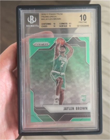 2016-17 Panini Prizm #44 Jaylen Brown — front