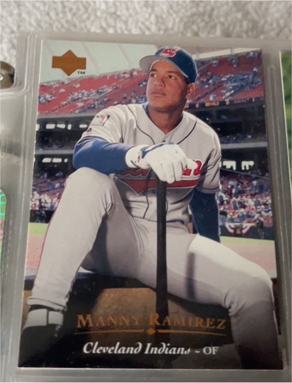 1995 Upper Deck #97 Manny Ramirez — front