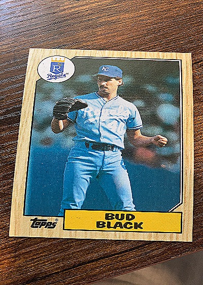 1987 Topps #669 Bud Black — front