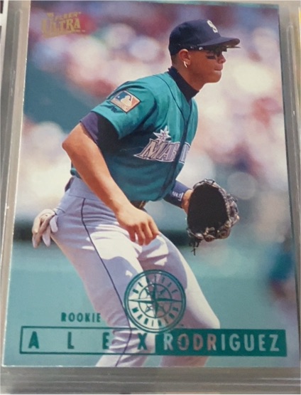 1995 Fleer Ultra #331 Alex Rodriguez — front