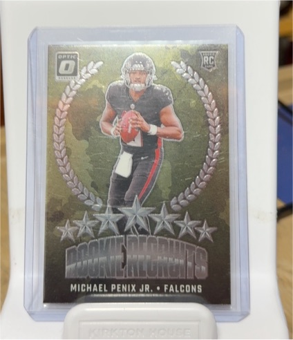 2024 Panini Donruss Optic Rookie Recruits #10 Michael Penix Jr. — front
