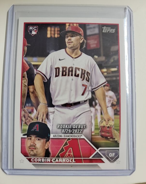 2023 Topps Update #US244 Corbin Carroll — front