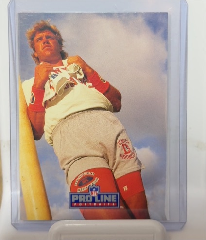 1991 Pro Line Portraits #257 John Elway Denver Broncos — front