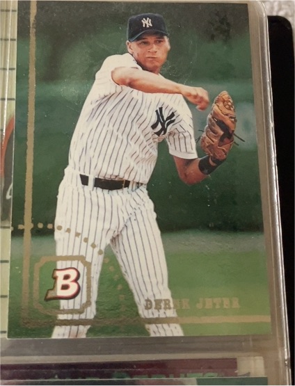 1994 Bowman Foil #376 Derek Jeter — front